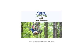 Dad Ziplining