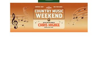 Country Music Weekend Graphics