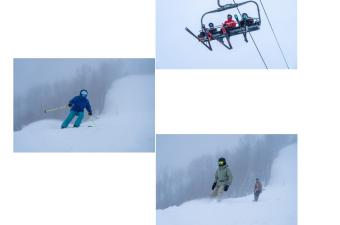 Hunter Mountain Powder Day