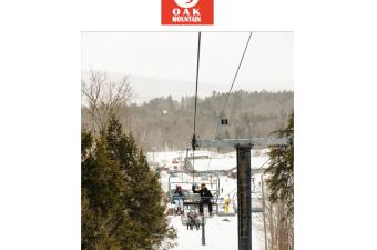 Oak Mountain Skiers on Lift