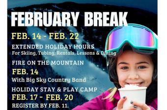 West Mountain Feb Break Calendar