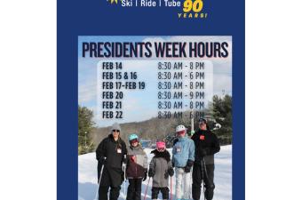 Presidents Week Hours