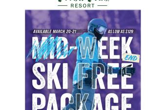 Peek 'n Peak Resort Weekend Ski Free Package