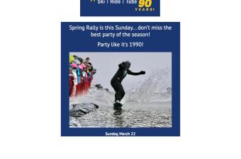 Spring Rally Snowboarder