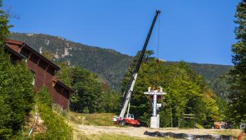 Whiteface Mountain Lift Construction