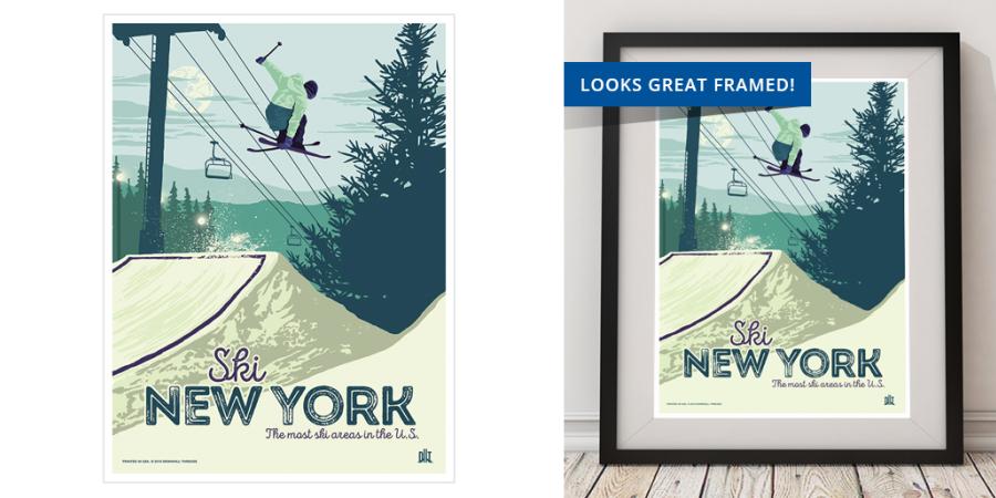 2016 Freestyle Skier Poster