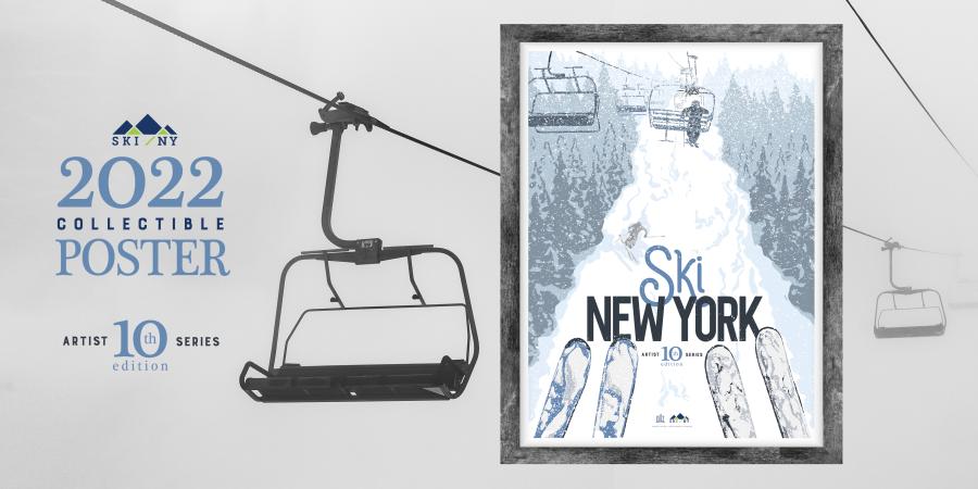 10th Series SKI NY SKi Poster