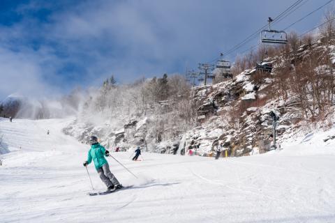 Hunter Mountain Skier
